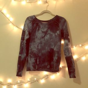American Eagle tie dye sweater